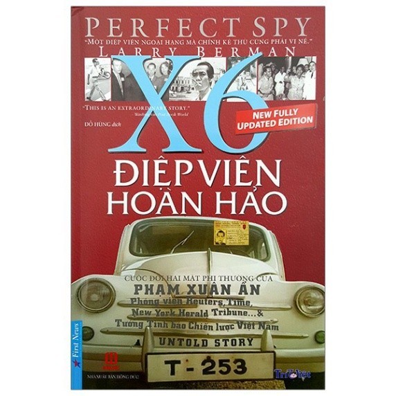 Sách - Tuyển Tập Phạm Xuân Ẩn: X6 Điệp Viên Hoàn Hảo (BC) + Một Người Việt Trầm Lặng (First News)