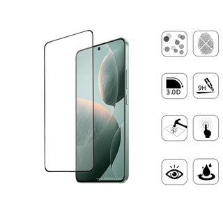 Kính cường lực bảo vệ màn hình 2 trong 1 POCO F6 Pro cho Xiaomi POCO F6 C65 X6 M6 X5 Pro 5G + Phim ống kính máy ảnh