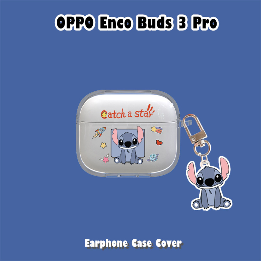 [Ngôi sao tương lai] Dành cho Ốp lưng OPPO Enco Buds 3 Pro Vỏ tai nghe silicon mềm trong suốt hoạt hình
