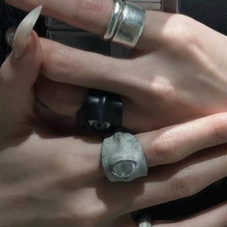 Vòng nhẫn cầu da PU phong cách punk - Trang sức cho ngón tay