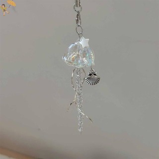 [Gou] Dây buộc điện thoại di động sứa Y2K Thẩm mỹ sel Điện thoại Charm Keycord Thời trang Mặt dây chuyền giữ chìa khóa nữ tính VN