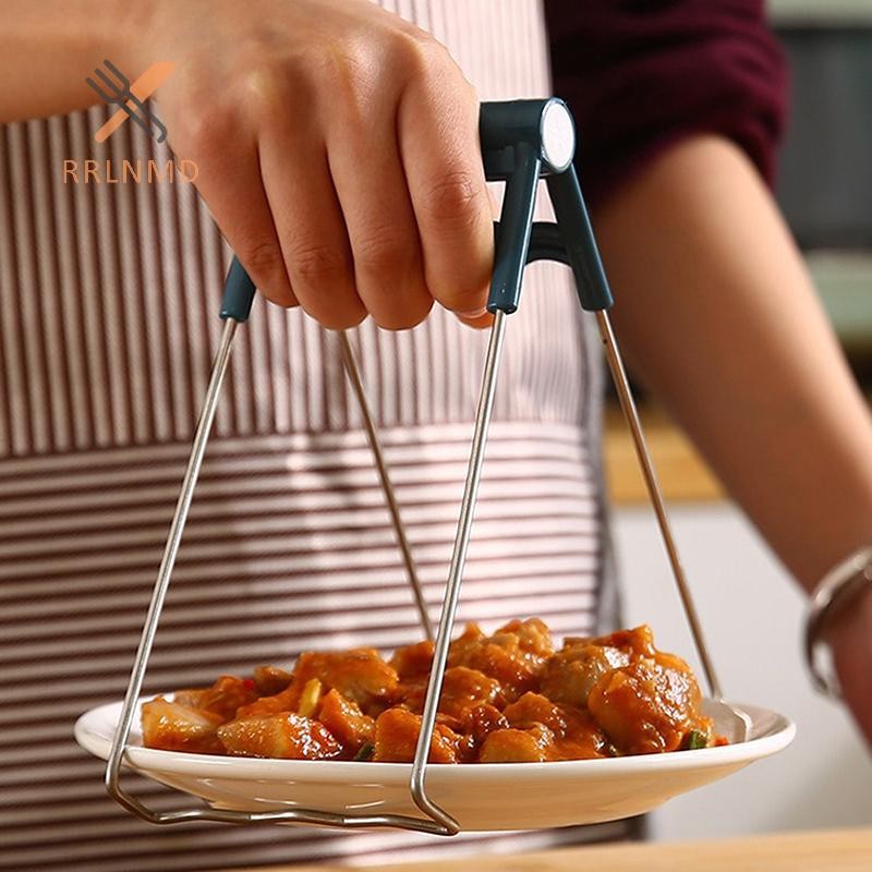 Rrlnmd 1 Chiếc Chống bỏng Đĩa Đĩa Kẹp Kẹp Kẹp Kẹp Để Di Chuyển Đĩa Nóng Hoặc Bát Ra Từ Nồi Lò Vi Sóng MỚI