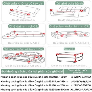 Vỏ ghế sofa Seersucker đàn hồi bọc ghế sofa trơn bọc Áp dụng phổ biến trong tất cả các mùa 1/2/3 chỗ ngồi