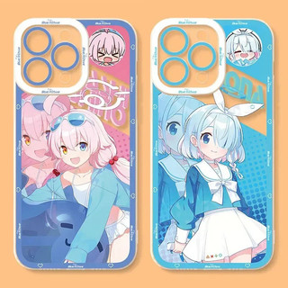 Ốp Lưng Cho Xiaomi MI 11 Lite 11T POCO X6 Pro 5G X3 X4 X5 GT NFC M3 F3 F5 Redmi K40 Xanh Lưu Trữ Hoạt Hình Anime Dễ Thương Bảo Vệ Toàn Diện Vỏ Điện Thoại Mềm Trong Suốt