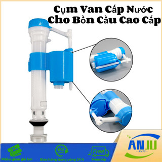 Cụm Van Cấp Nước Cho Bồn Cầu Cao Cấp, cấp nước nhanh, điều chỉnh được chiều cao