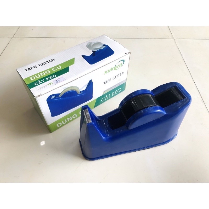 Đế dụng cụ cắt băng keo lõi lớn bản 2,5cm Xukiva No.197