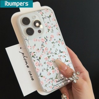 ibumpers Ốp Lưng IPhone Đẹp Hàn Quốc Hoa Tulip Hoa Hồng Họa Tiết Ốp Điện Thoại Trong Suốt Nhám Mờ TPU Mỏng Chống Sốc Chống Bẩn Cho IPhone 16 15 14 12 13 11 Pro Max IP 7 8 Plus X XS XR