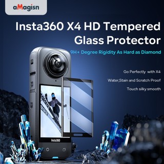 Dành Cho Insta360 X5 / X4 Màn Hình Phim Cường Lực Toàn Cảnh camera Cong Phim Cường Lực 360X5 Độ Nét Cao Chống Cháy Nổ Bảo Vệ Phụ Kiện camera Thể Thao