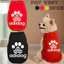 S-2XL Dog Paw In Hình Quần Áo Cho Chó Logo Thời Trang Áo Vest Cho Chó Nhỏ Và Vừa