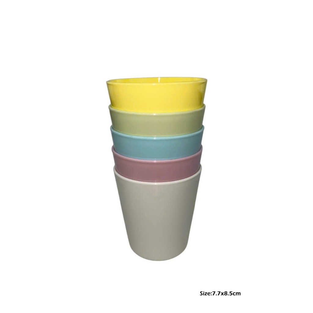 Combo 10 Ly Không Quai Vinh Nam Plastic Chất Lượng Cao Màu Sắc Đa Dạng Thiết Kế Sang Trọng Mã 1023