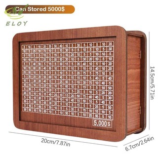 [ELOY] Hộp đựng tiền có quầy đếm Piggy Bank Tiết kiệm cho trẻ em Người lớn Hộp đựng tiền Tiết kiệm tiền Máy thu ngân Ngăn kéo sắp xếp đồ thủ công tại nhà VN