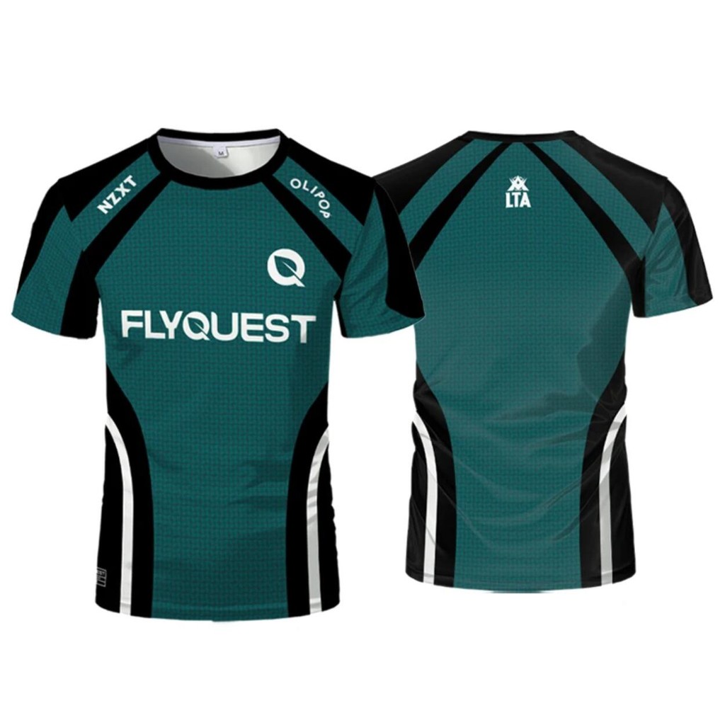Liên Minh Huyền Thoại Esports Câu Lạc Bộ FlyQuest Jersey LOL Đội Huấn ...