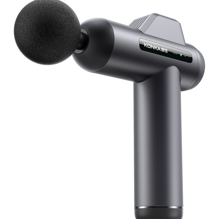 Mới Fascia Gun Mini Đa Tốc Độ Massage Súng Thư Giãn Cơ Điện Thông Minh Màn Hình LCD Cổ Khẩu Trang Súng