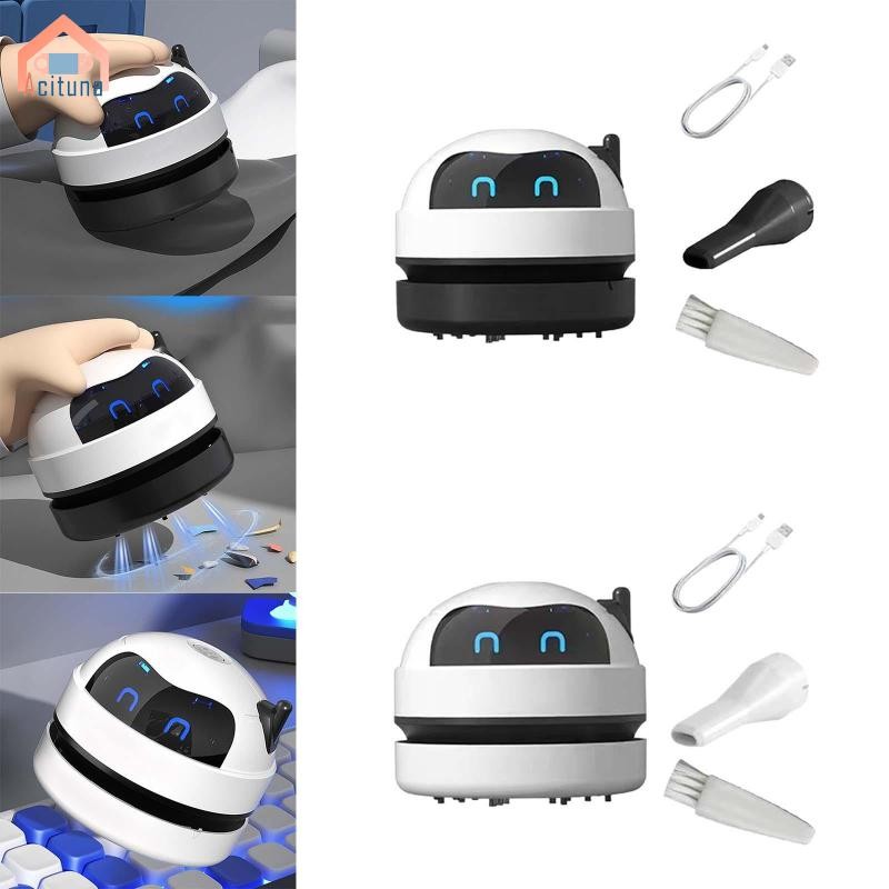 Máy hút bụi để bàn Mini Acutuna Máy hút bụi để bàn hoạt hình dễ thương cho bụi trên bàn