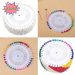 Pnpia 480 Chiếc Dressmaking Pin May Thẳng Chân Tròn Ngọc Trai Màu loe Boutique