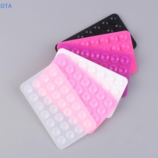 Dta Silicone Thế Giới Vuông Silicon Điện Thoại Di Động Cố Định Hút Xe Gắn Điện Thoại Đa Năng Chống Trượt Hút Cốc PO