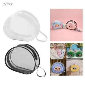 Jfory Túi trưng bày hình trong suốt, Túi lưu trữ, Màn hình búp bê PVC di động