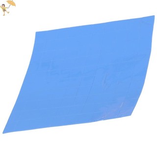 [Gou] 100 Cái 10 * 10 * 0.5mm Tấm giữ nhiệt GPU CPU Tản nhiệt Làm mát Tấm silicon dẫn điện VN
