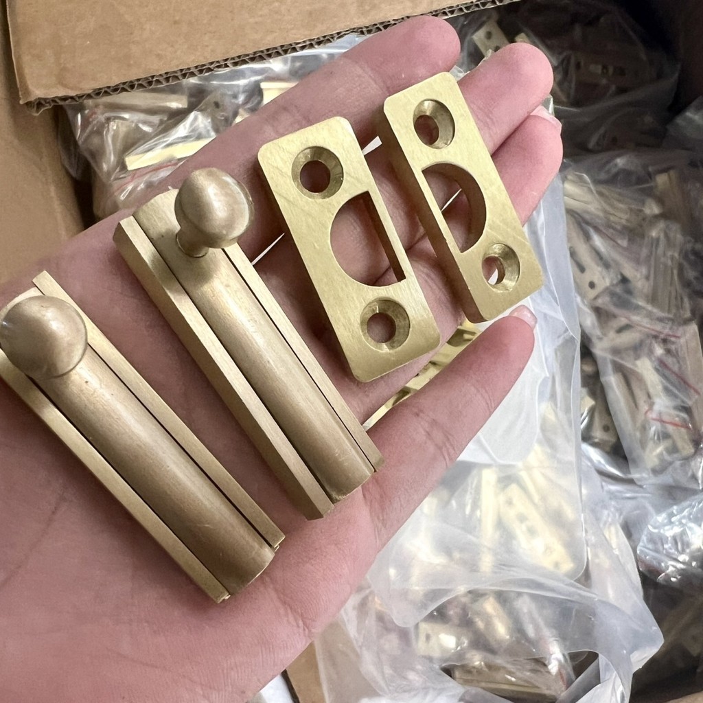 Chốt cửa kính tối giản Cửa đôi