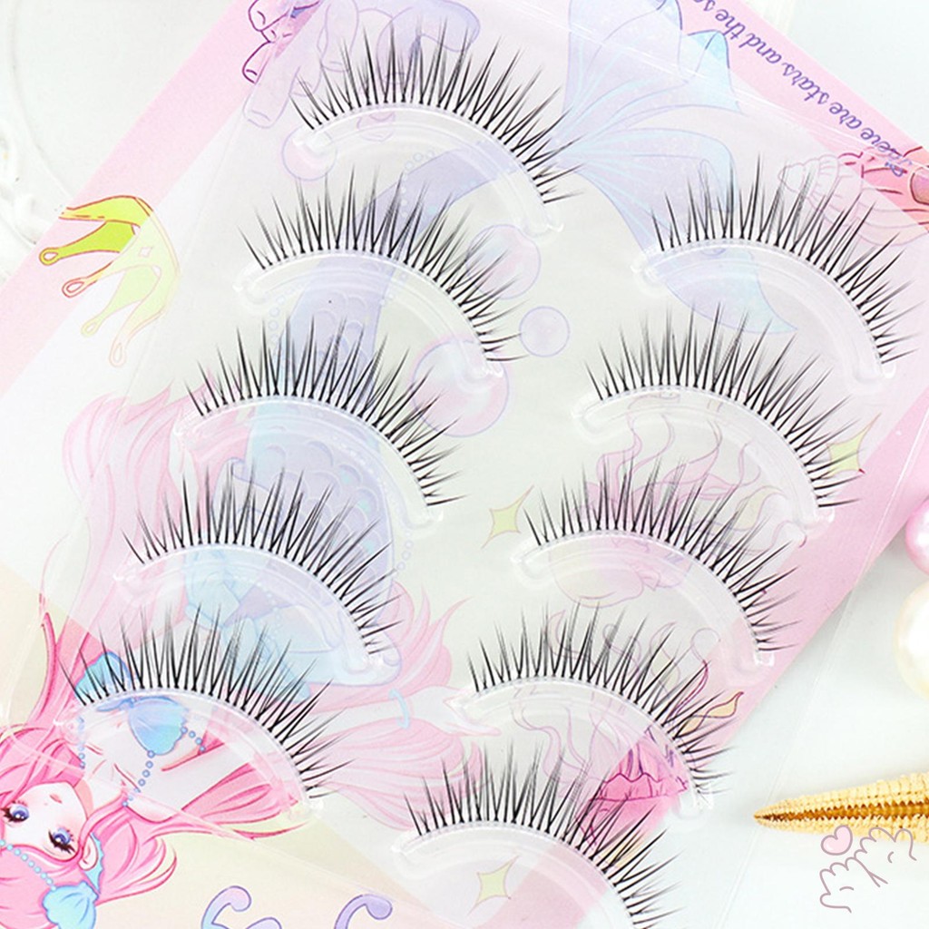 Lông mi giả Fluffy One Piece Wispy Faux Black Soft Lash Extensions