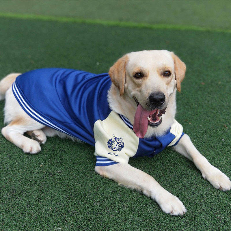 【Ready Stock】 Dog Clothes Autumn and Winter Fleece-lined Warm Large Dog Medium-Sized Dog Winter Labrador Golden Retriever Samo Autumn Winter Sweater hc5U