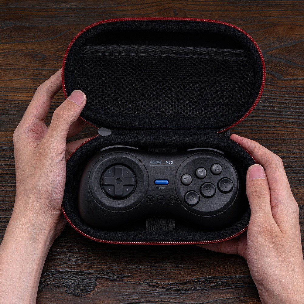 8bitdo Túi Bảo Quản Di Động Hộp Đựng Máy Chơi Game Cầm Tay Vỏ Cứng Hộp Bảo Vệ Cho SN30 Pro M30 Lite