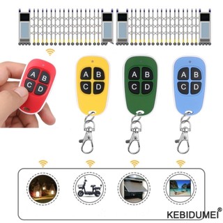 Đa Năng 433 MHz Điều Khiển Từ Xa Dụng Cụ Mở Cửa Nhà Để Xe Máy Phát Không Dây 4 Phím Duplicator Nhân Bản Cửa Điện Chìa Khóa Sao chép Từ Xa Truyền Không Dây Khoảng Cách 150 M