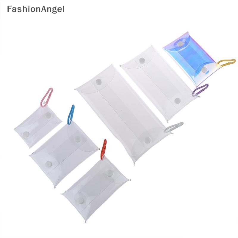 FashionAngel Anime Búp Bê Hiển Thị Túi Đựng Tiền Xu Trong Suốt Móc Khóa Mặt Dây Chuyền Túi Vuông Người Tổ Chức Chìa Khóa Son Môi Tai Nghe Túi Bảo Quản VN