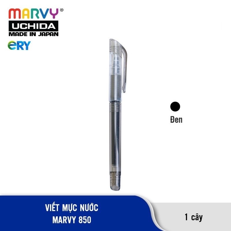[ BÁN 3 CÂY ]  Bút bi nước gel Marvy Tough Ball 850 nét 0.5mm nhiều màu