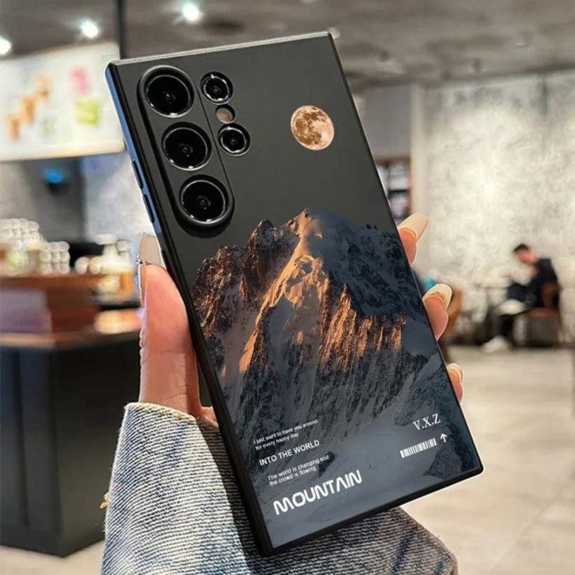 Ốp Điện Thoại Núi Tuyết Đẹp Cho Redmi Note 13 12 12T 11 11T Pro Speed 12 Turbo Vỏ Silicon Mềm