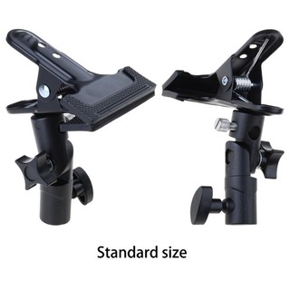 EZ Nặng Kim Loại Kẹp Giá Đỡ Phản Quang Kẹp Kim Loại Gắn 1 4 Đến 3 8 Đèn Đứng Gắn Cho Đèn Flash Ô Giá Đỡ