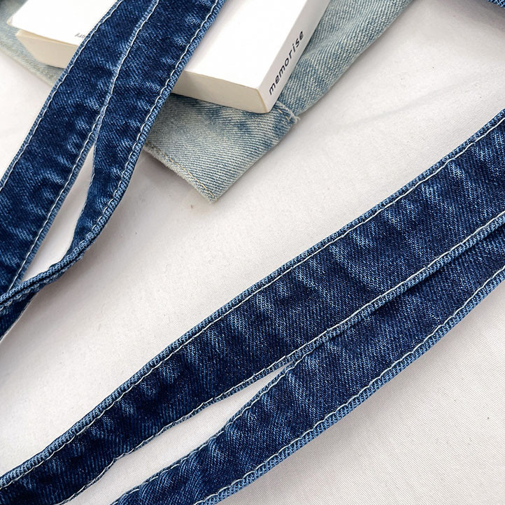 GC2 Túi Denim thời trang Túi Tote sức chứa lớn Túi đeo vai cổ điển dành cho phụ nữ Phụ kiện mặc hàng ngày CG2