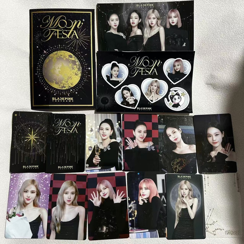 Blackpink BLACK PINK Bộ sưu tập Photocard trò chơi