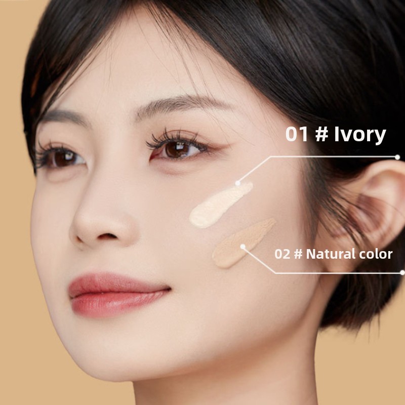 Kem nền dạng lỏng FEOTZNW bền lâu và che khuyết điểm, chống nước và chống mồ hôi NHU0