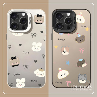 ibumpers Ốp Điện Thoại iPhone Họa Tiết Nơ Ngọt Ngào Dễ Thương Cho IPhone 16 15 14 12 13 11 Pro Max IP 7 8 Plus X XS XR Ốp Lưng IMD Cứng Và Nhẵn