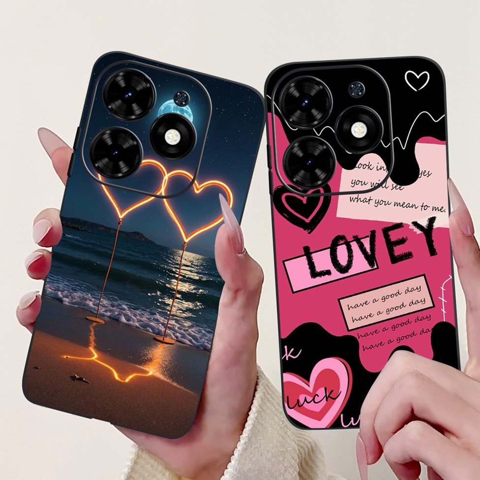 Tecno Spark 20 KJ5 KJ5n 20C BG7n BG7 Ốp điện thoại Tecno Spark 20C Ốp điện thoại Bướm Sang Trọng Tình Yêu Thời Trang Hoa Thoáng Mát Đẹp Trai Sư Tử Sơn