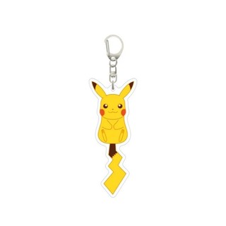Quà tặng bạn bè hoạt hình Pokemon Pikachu squirtle gengar Acrylic trang sức mặt dây chuyền Nữ Móc Khóa s