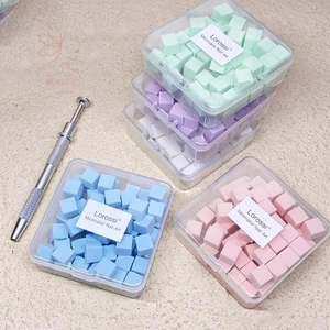 50 miếng Bọt biển vuông Puff Nails Gel nghệ thuật, dụng cụ đánh bóng, khối đệm móng, phụ kiện làm móng tay {VN}