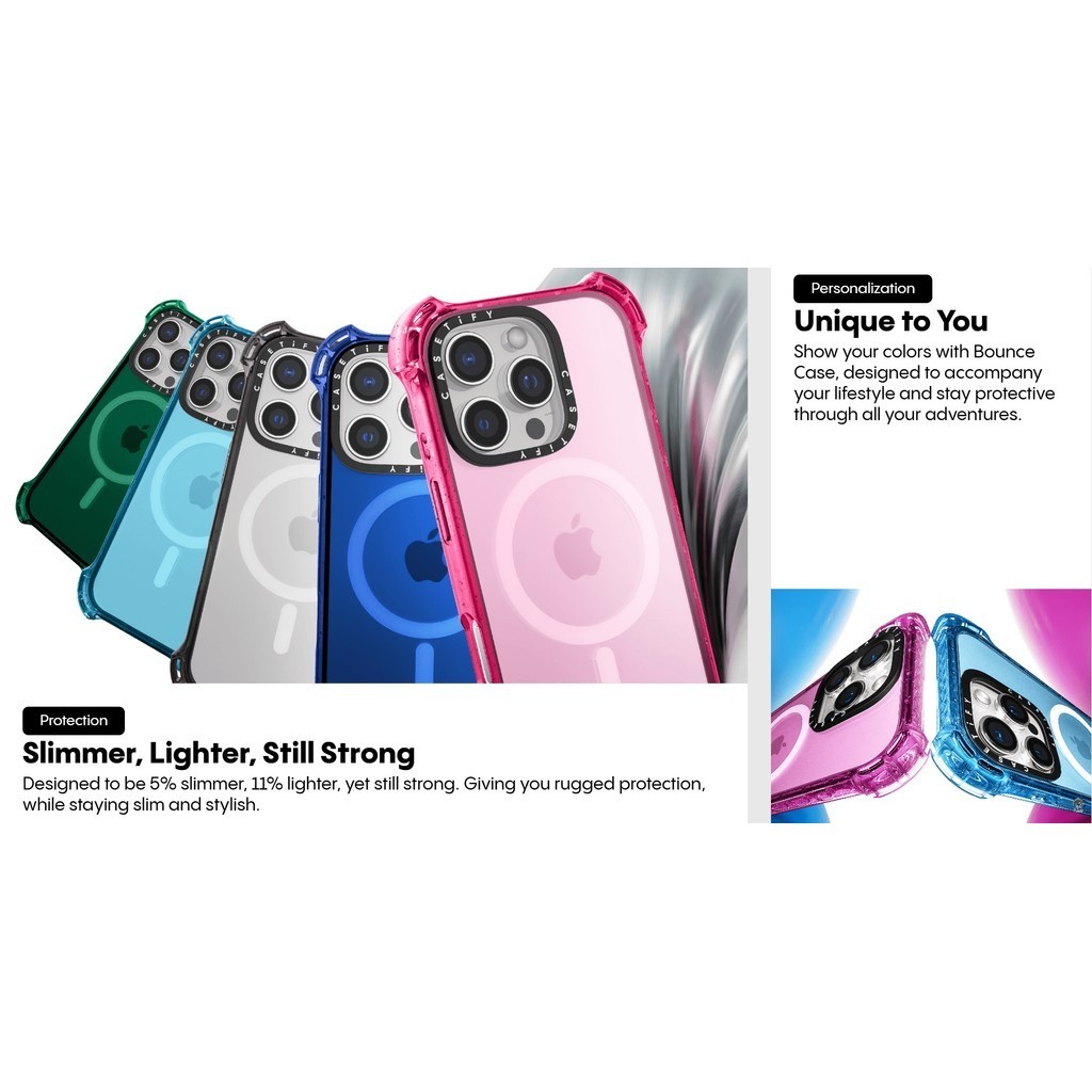 CASETiFY X Bretman Rock Bounce Case Hút từ tính Mặt sau Acrylic cứng cho Apple IPhone 14 / 15 / 16 Pro Max với bao bì cao cấp