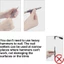 NOTE1 1 / 2 Cái Trung Tâm Pin Punch, Hai Đầu Không Búa Đánh Dấu Lỗ Dụng Cụ, 1 / 16 & 3 / 32inch Lò Xo Tải Kim Loại Trung Tâm Lỗ Đấm Gỗ Mũi Khoan