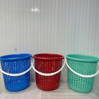 [Giá Xưởng] Sọt Tròn Có Quai Xách Đa Năng 25x26cm - Nhựa Đại Triển