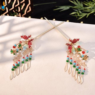 Que Tóc Mũ Có Hạt Trang Trí Hoa Văn Tinh Thiết Lập Đũa Tóc Thanh Lịch Cho Tóc DIY Phụ Kiện Tạo Kiểu Tóc