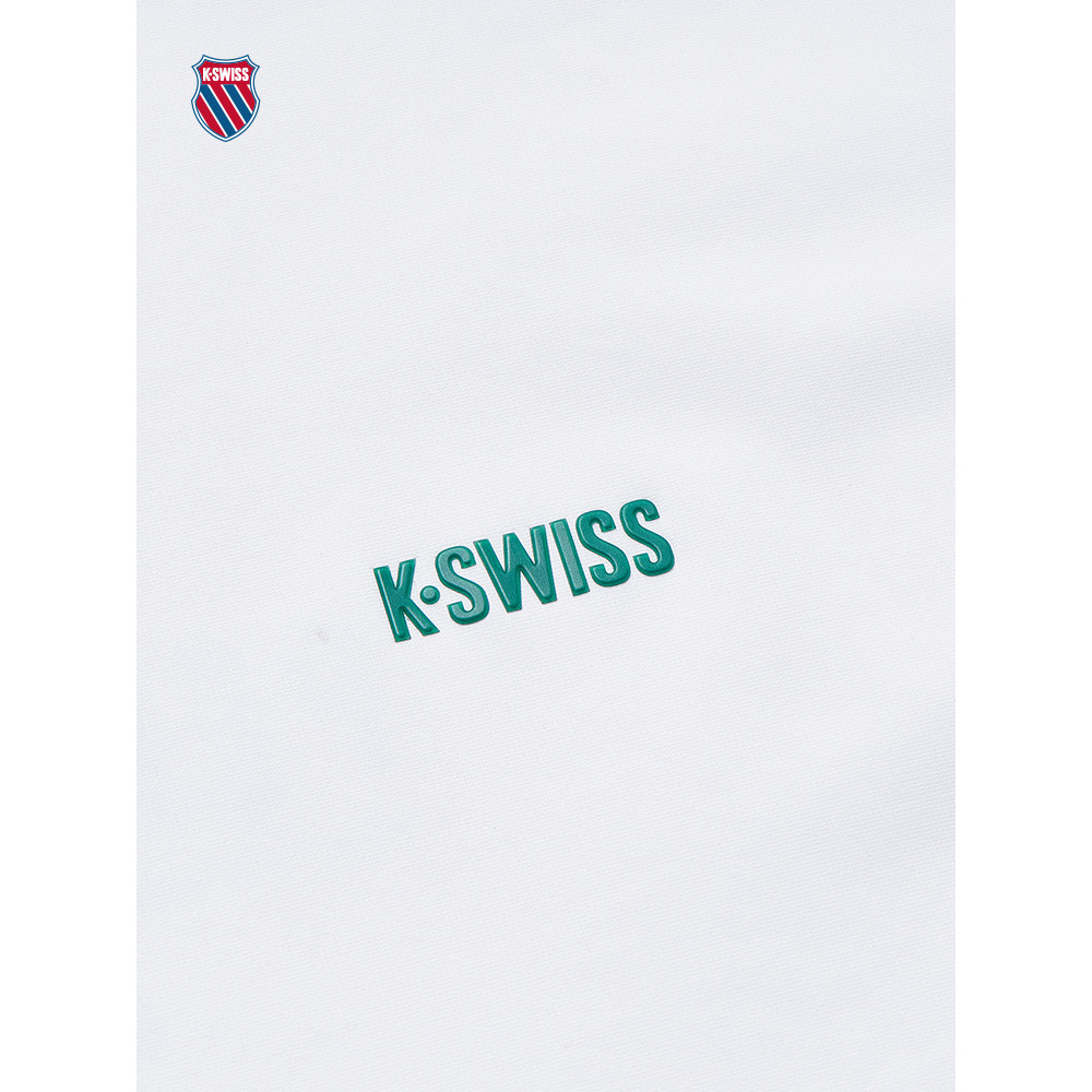 KSWISS Gasway Áo Thun Nam Mùa Hè Phù Hợp Với Cổ Tròn Ngắn Tay Cổ Tròn