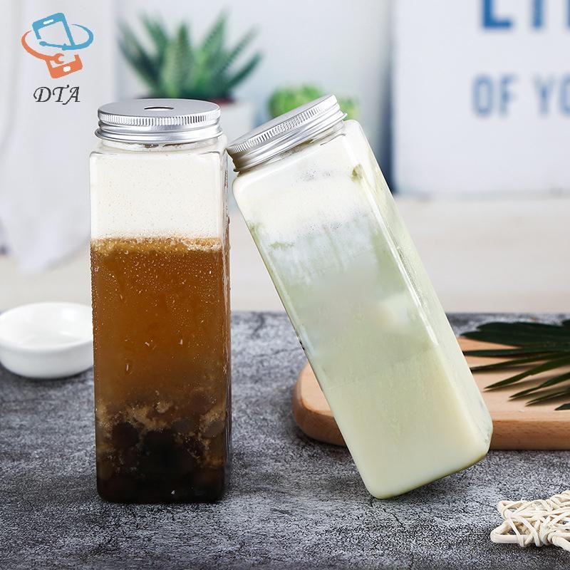 [DTA] 500ml Nước ép trái cây cầm tay Chai trà pha lạnh Chai nước giải khát bằng nhựa trong suốt Chai trà sữa dùng một lần VN