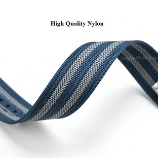 Cao Cấp NATO Nylon Dây Đeo Đồng Hồ Cho OMEGA Seamaster De Ville Mặt Trăng Đồng Hồ Vải Dây Đeo Đồng Hồ Dòng Hành Tinh Dây Đeo Tay Thay Thế Nữ Đồng Hồ Phụ Kiện