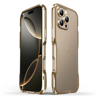 [JLK] Ốp Điện Thoại Khung Kim Loại Nhôm Sang Trọng Cho iPhone 17 16 E 15 14 13 12 Pro Max 16 Plus S25 S24 Ultra S23 Ốp Lưng Kim Loại Tản Nhiệt Chống Sốc