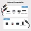 Cáp âm thanh BTM USB Type C sang 2RCA cho điện thoại Thiết bị loa ô tô Đầu nối tấm vàng Chống oxy hóa ăn mòn