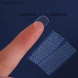 Srvn 100 Miếng Dán Dính Hai Mặt Cho Phong Cảnh Búp Bê Chân Keo Cố Định Trong Suốt Liền Mạch Dán.