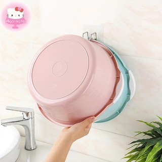 Moonlights Không Đục Lỗ Phòng Tắm Nhà Bếp Traceless Chậu Rửa Lưu Trữ Móc Tiết Kiệm Không Gian Tổ Chức Treo Tường Móc Dính Giá Để Đồ EN