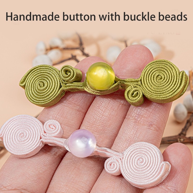 PPY Thanh Lịch Ngọc Cương Hạt Nút Handmade Trung Quốc Nút Đóng Nút Hợp Thời Trang